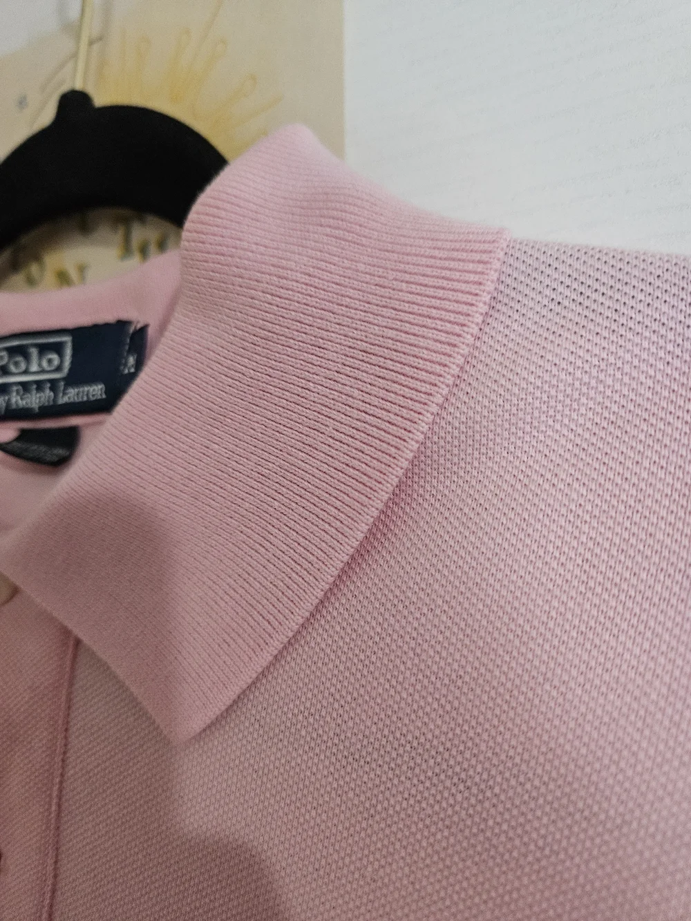 Polo by Ralph Lauren Pink Short-Sleeve Polo with Navy Pony